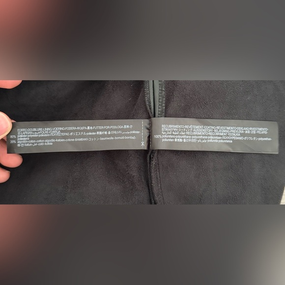 ZARA MAN - FAUX LEATHER CARGO PANTS - Picture 12 of 12